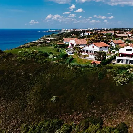Cliff Keyweek Architect's With Pool And Sea Views In Hotel Bidart