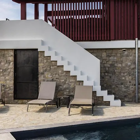 Hotel Cliff Keyweek Architect's With Pool And Sea Views In Bidart